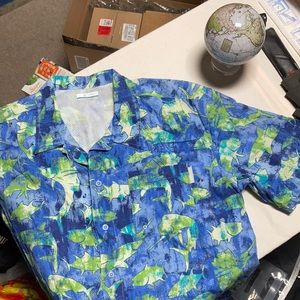 Men’s Shark Marlin Tuna Fishing Shirt